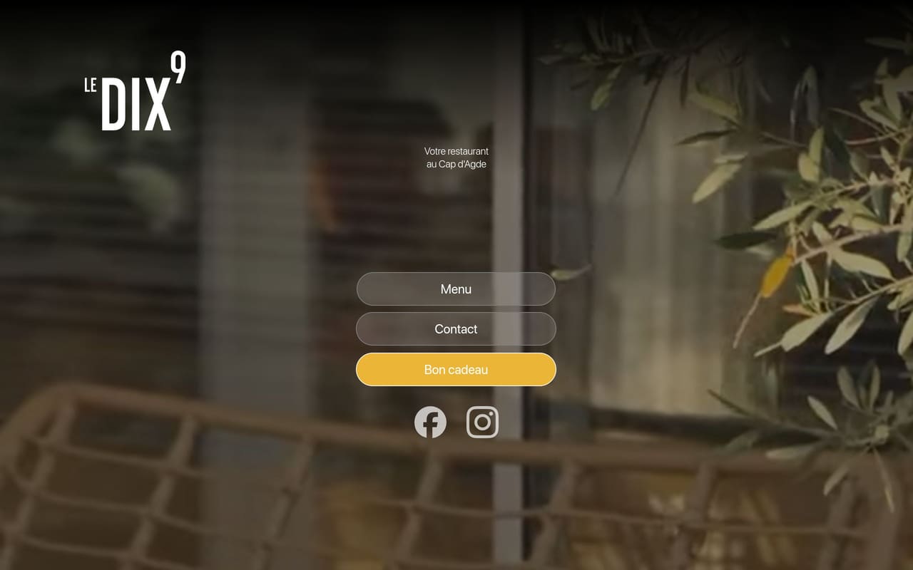 Aperçu du site Le Dix9
