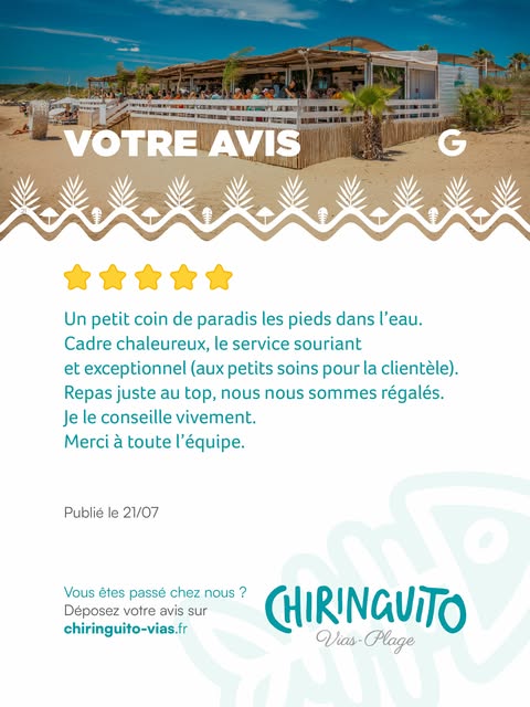 Post récent de Chiringuito Vias Plage